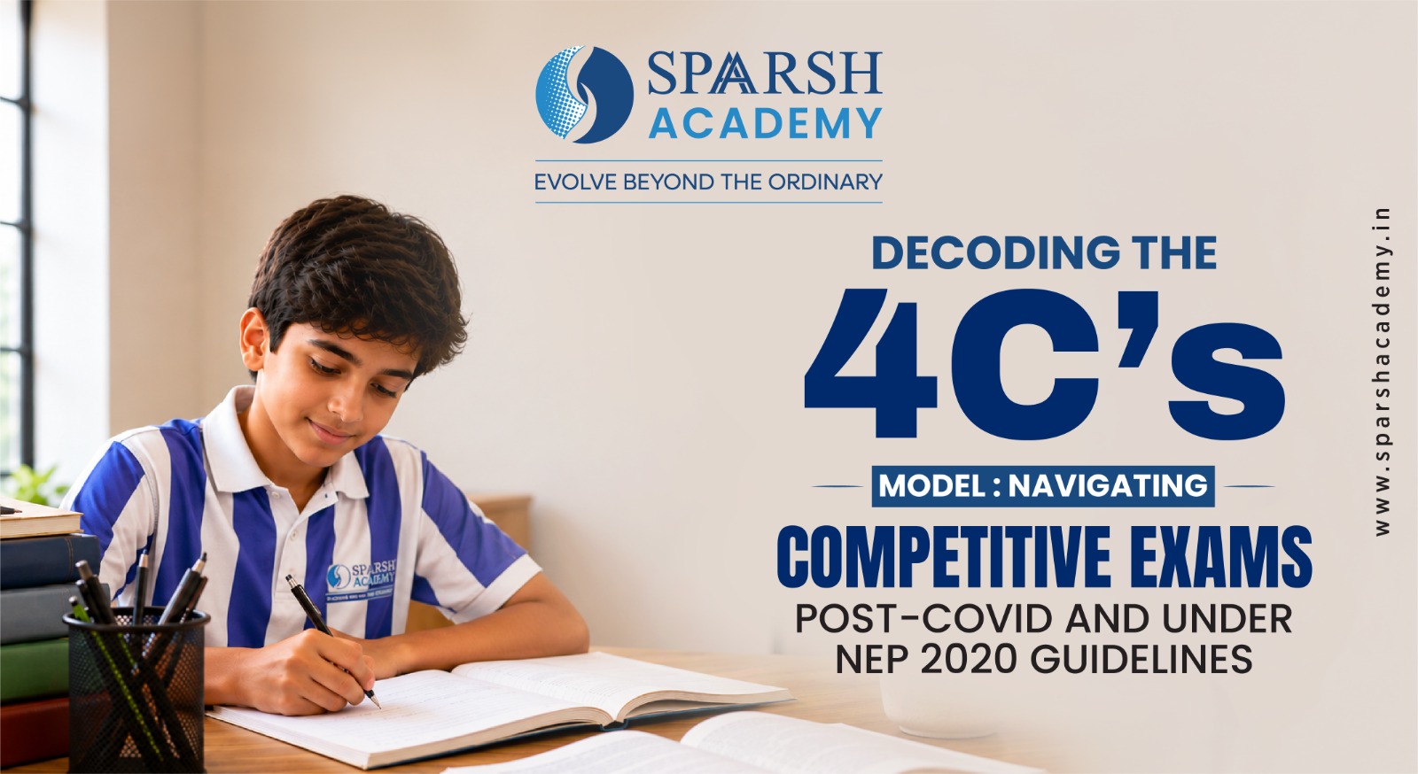 Decoding the 4C's Model: Navigating Competitive Exams Post-COVID and Under NEP 2020 Guidelines